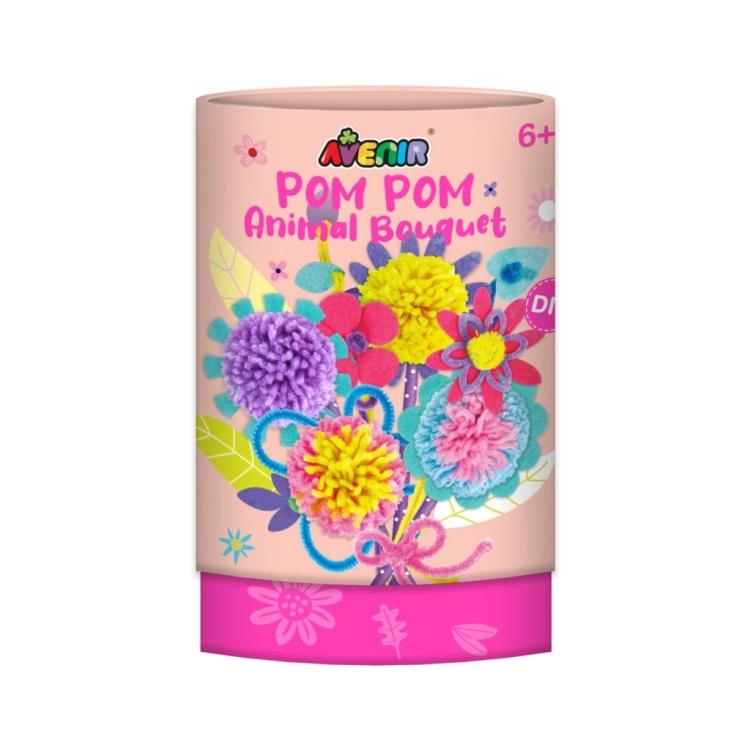 Pom Pom Bukiet z pomponami Kwiaty