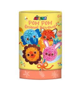 Pom Pom Bukiet z pomponami Zwierzęta