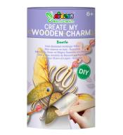 Zawieszka drewniana - Żuczek