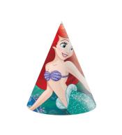 Czapeczki papierowe Ariel Disney 6szt