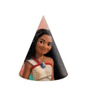 Czapeczki papierowe Moana 6szt