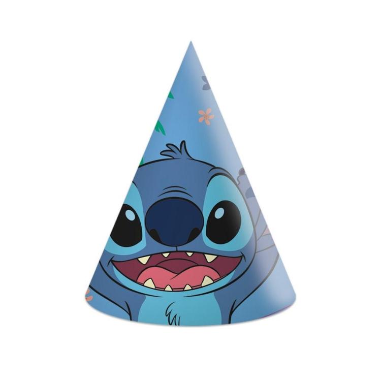 Czapeczki papierowe Stitch & Angel Disney 6szt