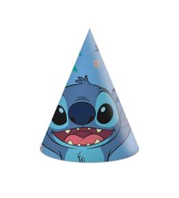 Czapeczki papierowe Stitch & Angel Disney 6szt