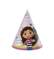 Czapeczki papierowe Gabby's Dollhouse 6szt