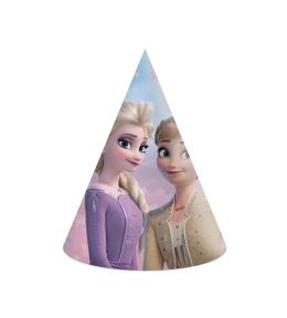 Czapeczki papierowe Frozen 2 6szt
