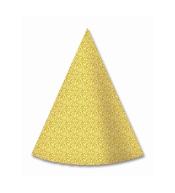Czapeczki papierowe złote 4szt