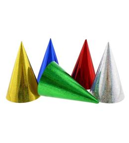 Czapeczki holograficzne 5szt