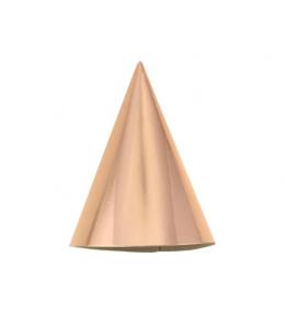 Czapeczki papierowe metaliczne 5szt