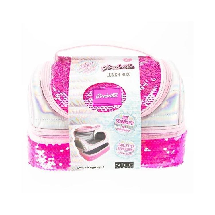Lunchbox różowy fluo