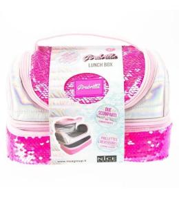 Lunchbox różowy fluo