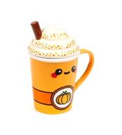 Kubek ceramiczny z przykrywką - Pumpkin Spiced..