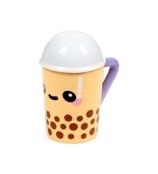 Kubek ceramiczny z przykrywką Bubble Tea