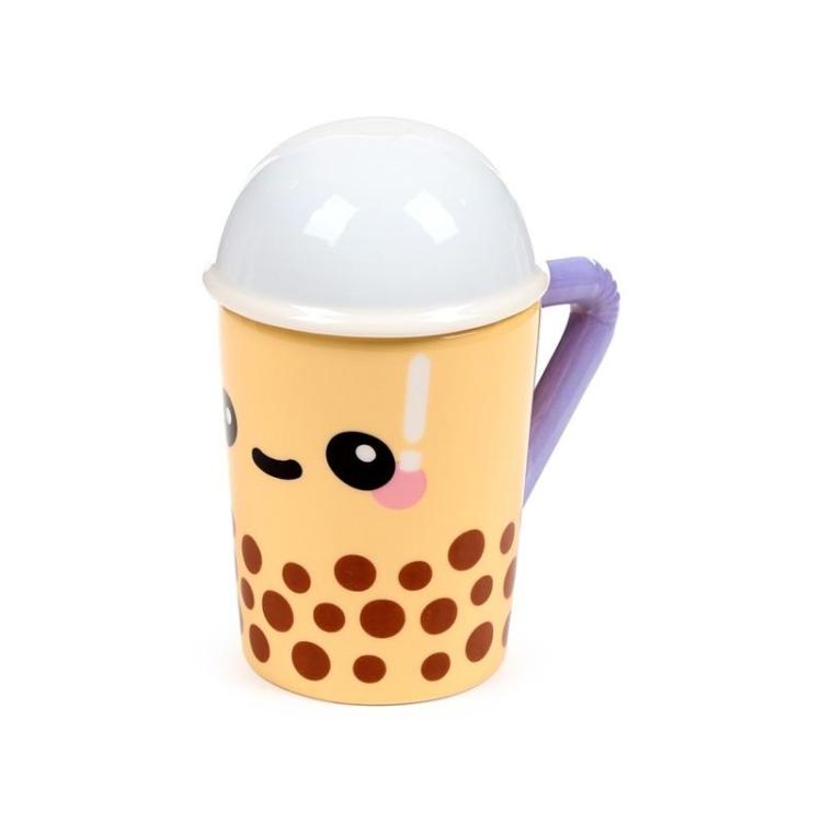 Kubek ceramiczny z przykrywką Bubble Tea