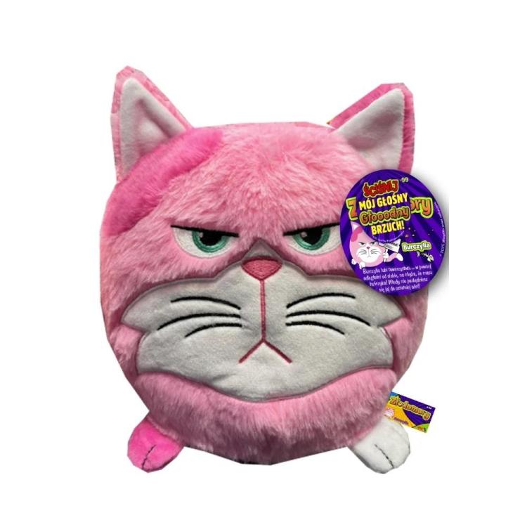 Złodomory - plusz różowa kotka Burczylia 21cm