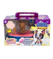 Brudaski w kąpieli piesek Boston biało-czarny 5el