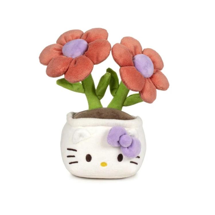 Hello Kitty - plusz Doniczka kwiatki 20cm