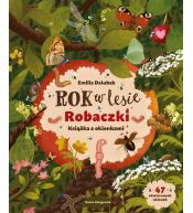 Rok w lesie. Robaczki. Książka z okienkami