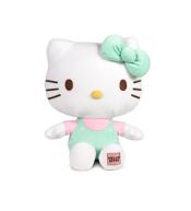 Hello Kitty. Plusz z naszywką 20cm zielony