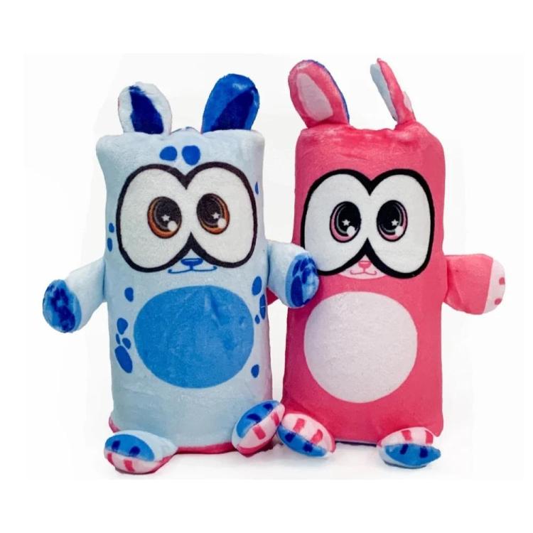 Dublusie dwustronne maskotki Pies Kot