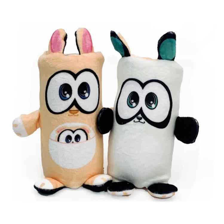 Dublusie dwustronne maskotki Kangur Panda