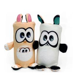 Dublusie dwustronne maskotki Kangur Panda