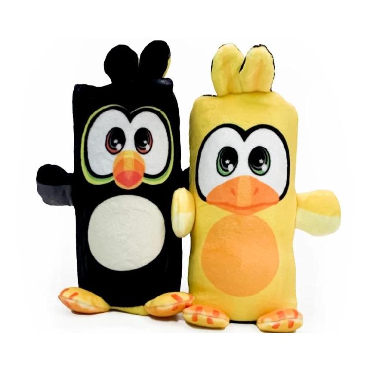 Dublusie dwustronne maskotki Tukan Kaczka