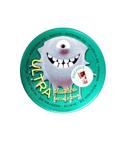 Ultra Plastelina Pachnąca metaliczna srebrna