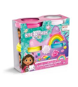 Koci Domek Gabi. 4 masy plastyczne w tubkach