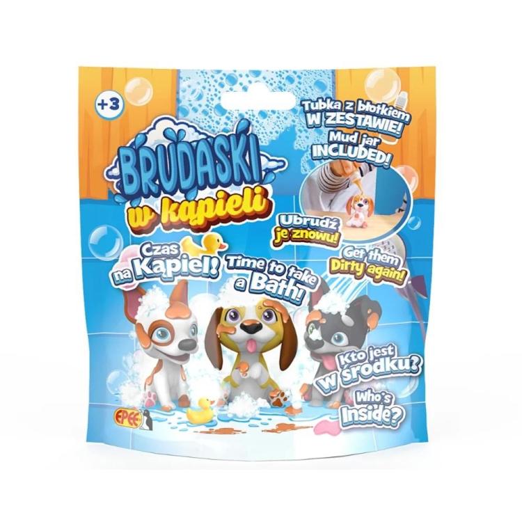 Brudaski w kąpieli piesek + błoto + 1 akcesorium