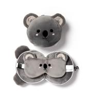 Poduszka podróżna i maska na oczy Koala Adoramals