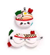 Poduszka podróżna i maska na oczy Nori Miska Ramen