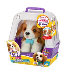 Little Live Pets - Piesek z transporterkiem