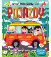 Pojazdy. Dotykam, poznaję kolory i litery