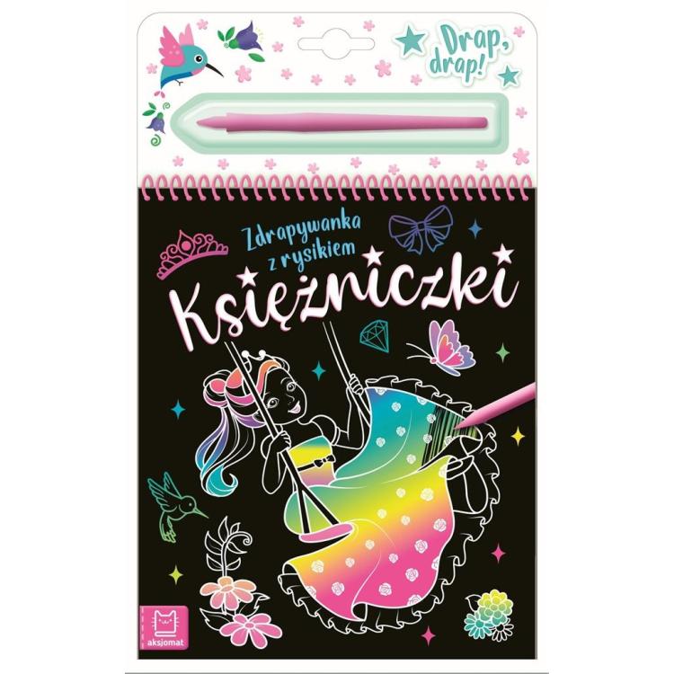 Księżniczki. Zdrapywanka z rysikiem