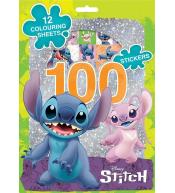 Zestaw do kolorowania i wyklejania Stitch