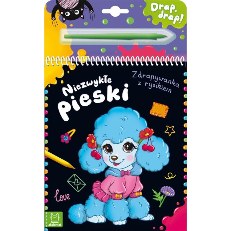 Niezwykłe pieski. Zdrapywanka z rysikiem