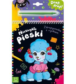 Niezwykłe pieski. Zdrapywanka z rysikiem