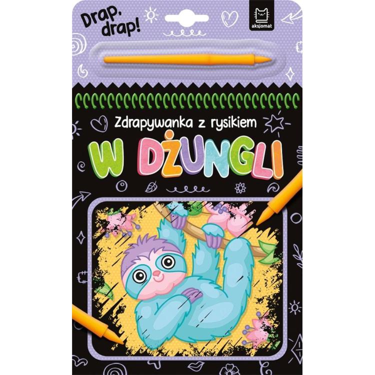 W dżungli. Zdrapywanka z rysikiem