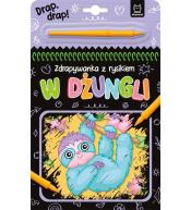 W dżungli. Zdrapywanka z rysikiem