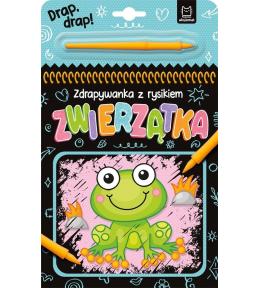 Zwierzątka. Zdrapywanka z rysikiem