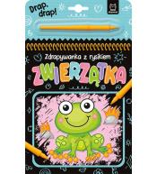 Zwierzątka. Zdrapywanka z rysikiem