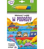 Pokoloruj i znajdź w podróży Malowanka z pisakiem