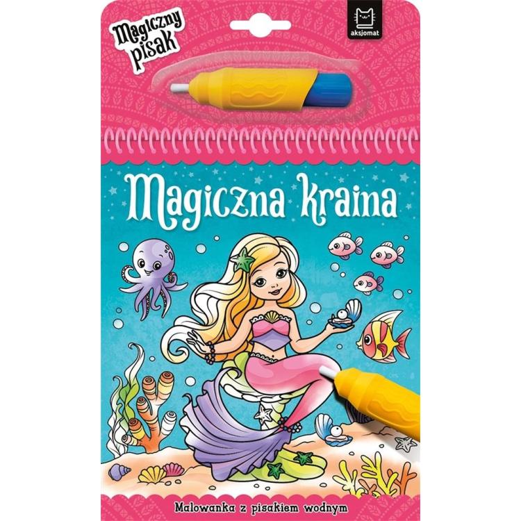 Magiczna kraina. Malowanka z pisakiem wodnym