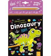 Dinozaury. Zdrapywanka z rysikiem