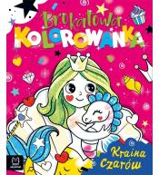 Brokatowa kolorowanka. Kraina czarów