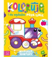 Koloruję i nie wychodzę poza linię - z lokomotywą