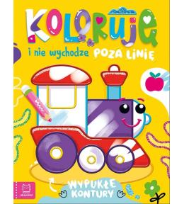 Koloruję i nie wychodzę poza linię - z lokomotywą