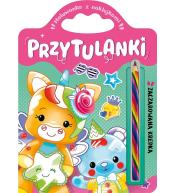 Malowanka z naklejkami Przytulanki