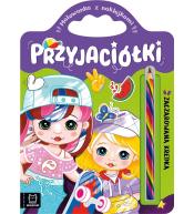 Malowanka z naklejkami Przyjaciółki