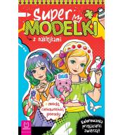 Supermodelki z naklejkami. Kolorowanka...